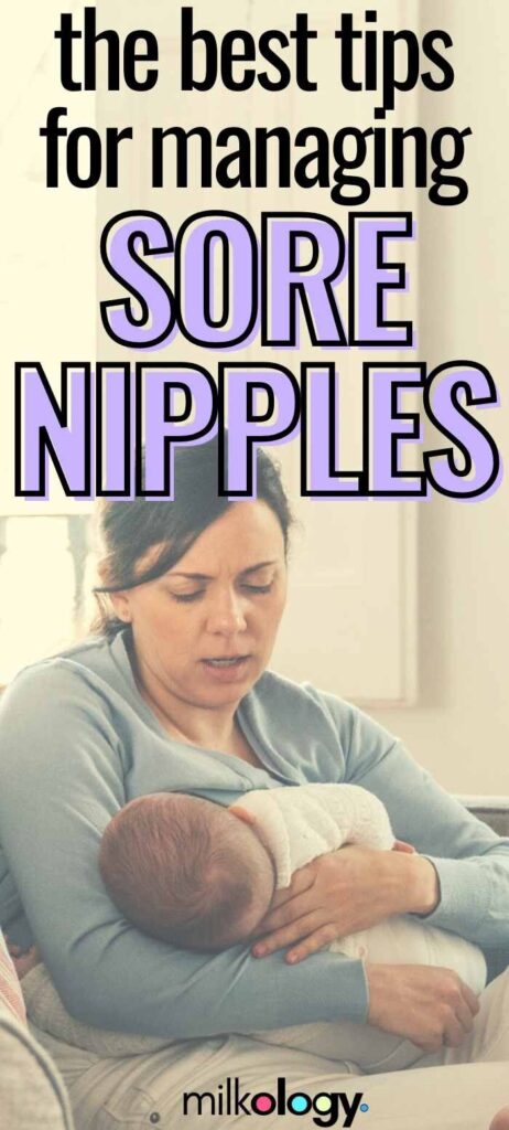 Managing Sore Nipples While Breastfeeding